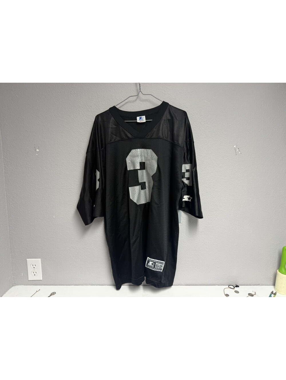 Vintage “Jeff George” Oakland Raiders Jersey-#3-Size 52 XL- Ice Cube